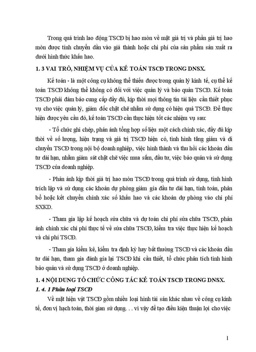 image for page Tổ chức hạch toán TSCĐ với việc quản lý và nâng cao hiệu quả sử dụng TSCĐ 1