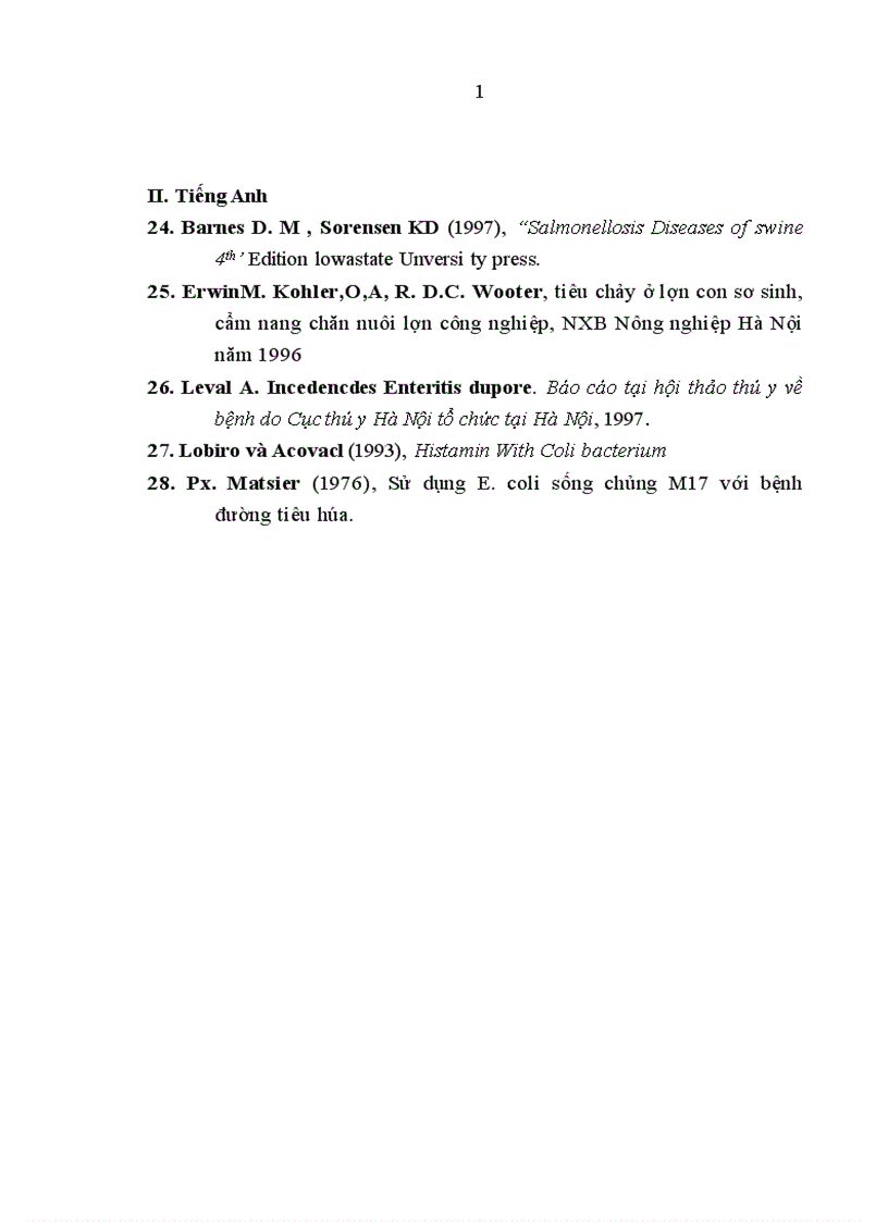 image for page Nghiên cứu ảnh hưởng của chế phẩm Bio trong khẩu phần thức ăn đến sinh trưởng và khả năng phòng bệnh tiêu chảy ở lợn con giai đoạn từ 21 56 ngày tuổi 1