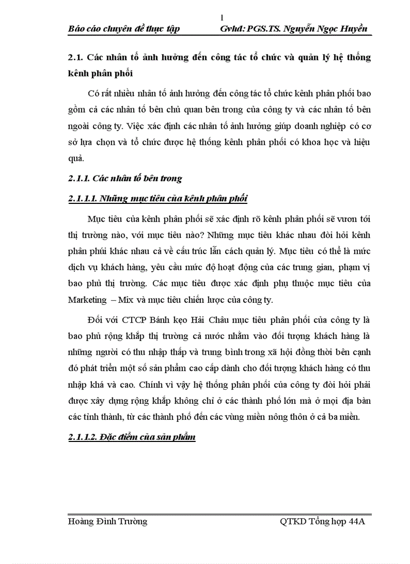 image for page Hoàn thiện quản lý và tổ chức hệ thống kênh phân phối của CTCP Bánh kẹo Hải Châu 1