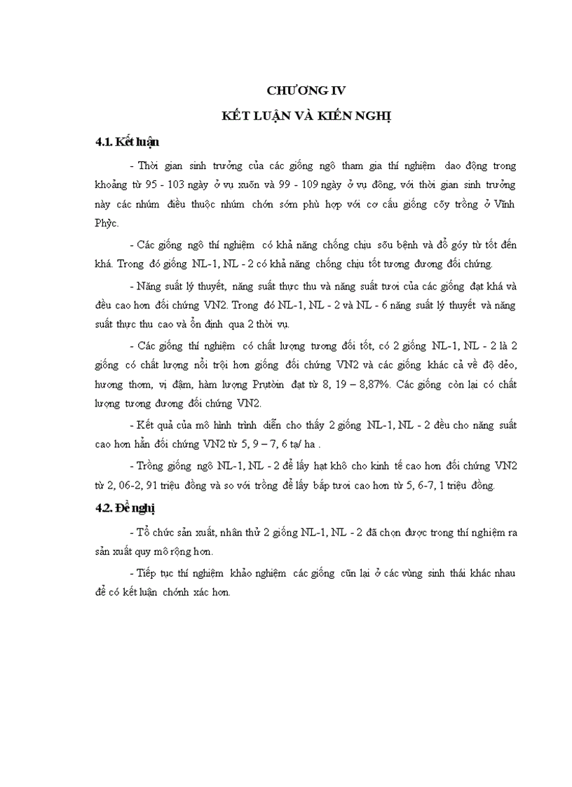 image for page Nghiên cứu khả năng sinh trưởng năng suất và chất lượng một số giống ngô nếp lai tại tỉnh vĩnh phúc