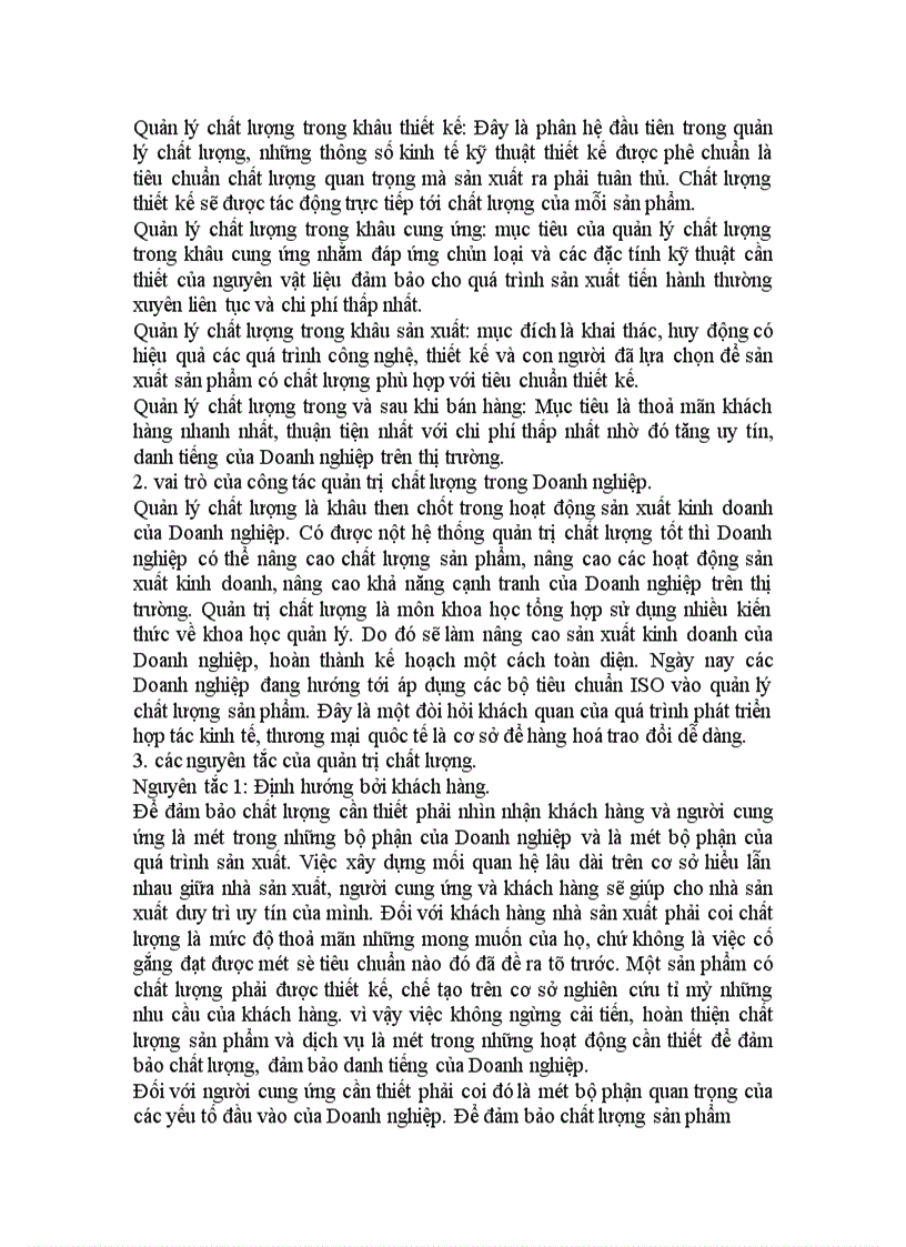 image for page Vấn đề đảm bảo và nâng cao chất lượng sản phẩm tại Công ty Cơ khí Hà Nội