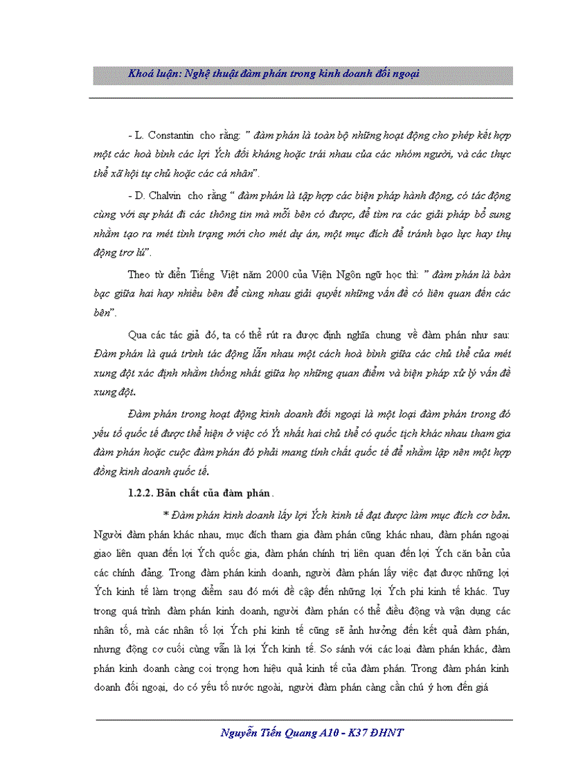 image for page Nghệ thuật đàm phán trong kinh doanh đối ngoại