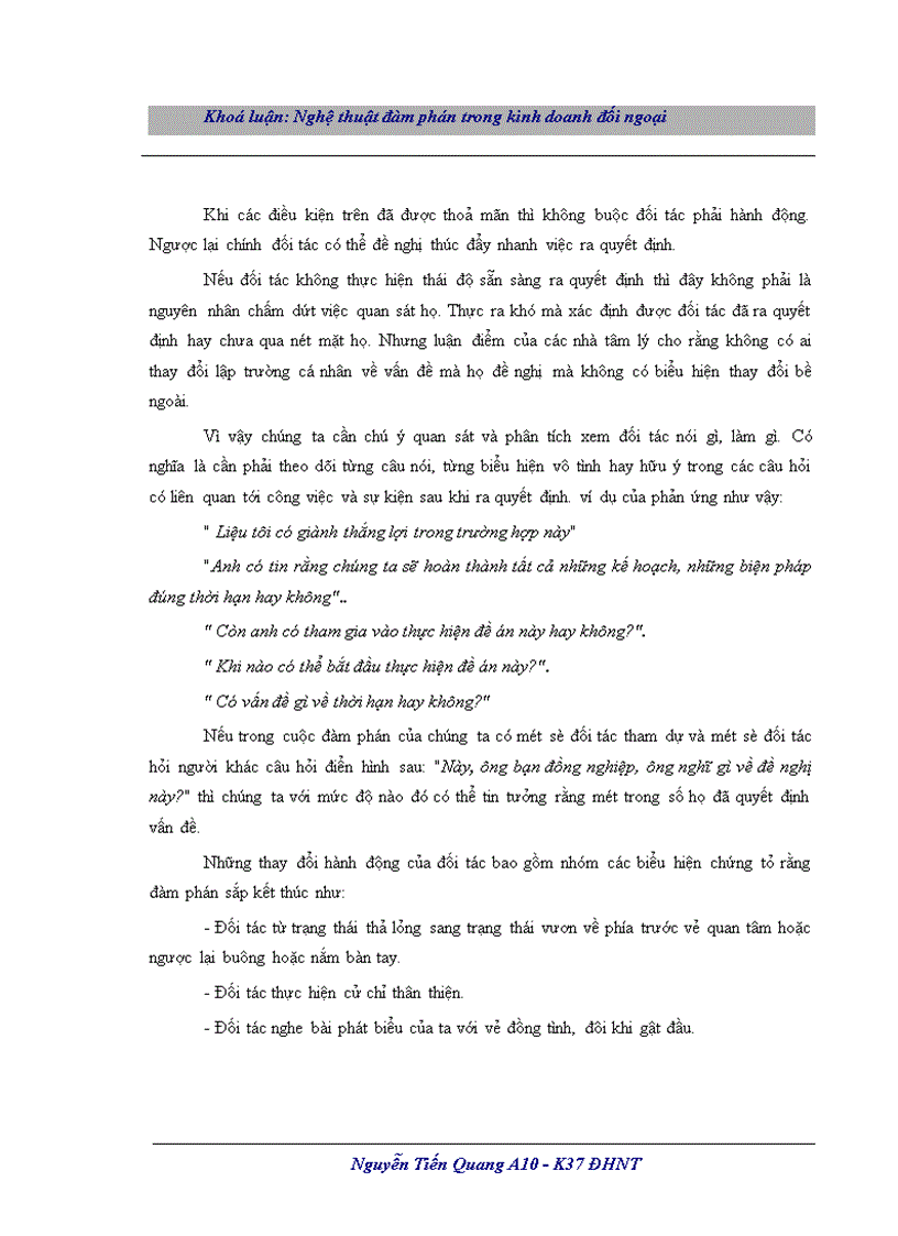 image for page Nghệ thuật đàm phán trong kinh doanh đối ngoại