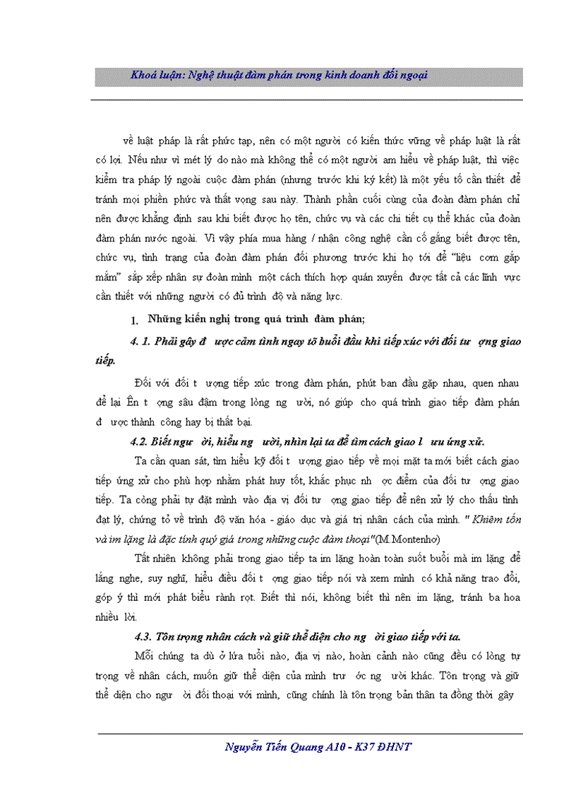 image for page Nghệ thuật đàm phán trong kinh doanh đối ngoại