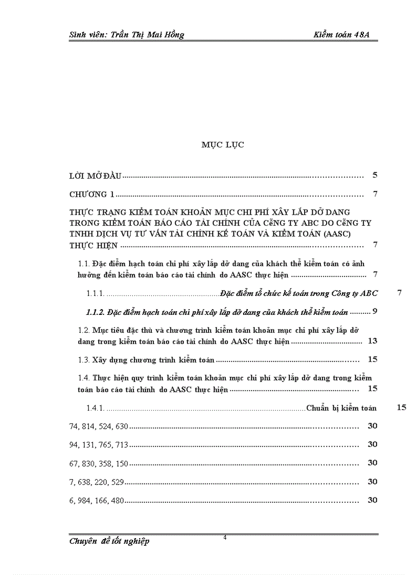 image for page Tìm hiểu kiểm toán khoản mục chi phí xây lắp dở dang trong kiểm toán báo cáo tài chính của Công ty abc do công ty TNHH dịch vụ tư vấn tài chính kế toán và kiểm toán thực hiện 1