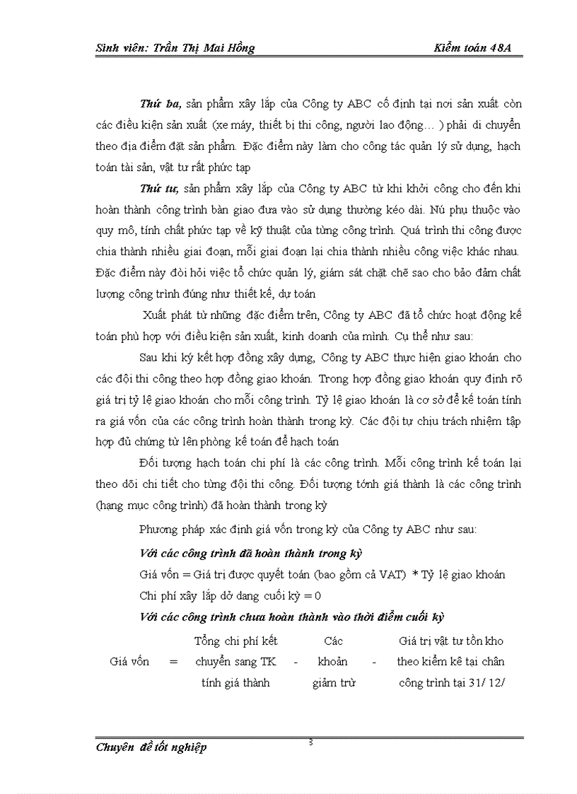 image for page Tìm hiểu kiểm toán khoản mục chi phí xây lắp dở dang trong kiểm toán báo cáo tài chính của Công ty abc do công ty TNHH dịch vụ tư vấn tài chính kế toán và kiểm toán thực hiện 1