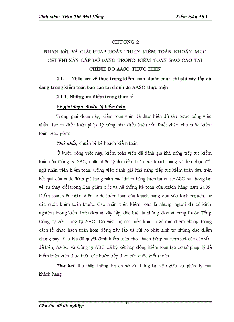 image for page Tìm hiểu kiểm toán khoản mục chi phí xây lắp dở dang trong kiểm toán báo cáo tài chính của Công ty abc do công ty TNHH dịch vụ tư vấn tài chính kế toán và kiểm toán thực hiện 1