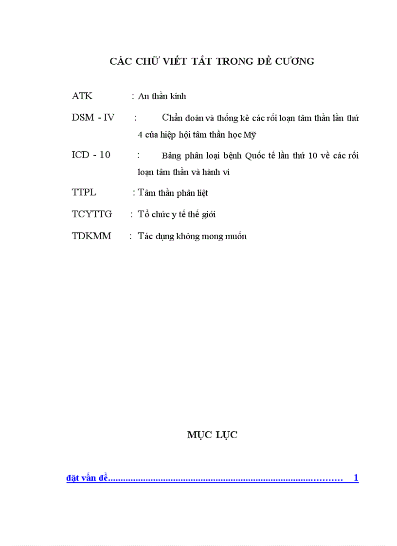 image for page Nghiên cứu đặc điểm lâm sàng ở bệnh nhân tâm thần phân liệt thể thanh xuân 1