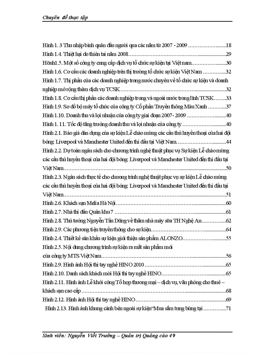 image for page Hoạt động tổ chức sự kiện tại Công ty Cổ phần Truyền thông Màu Xanh Blue Communication Thực trạng và giải pháp 1