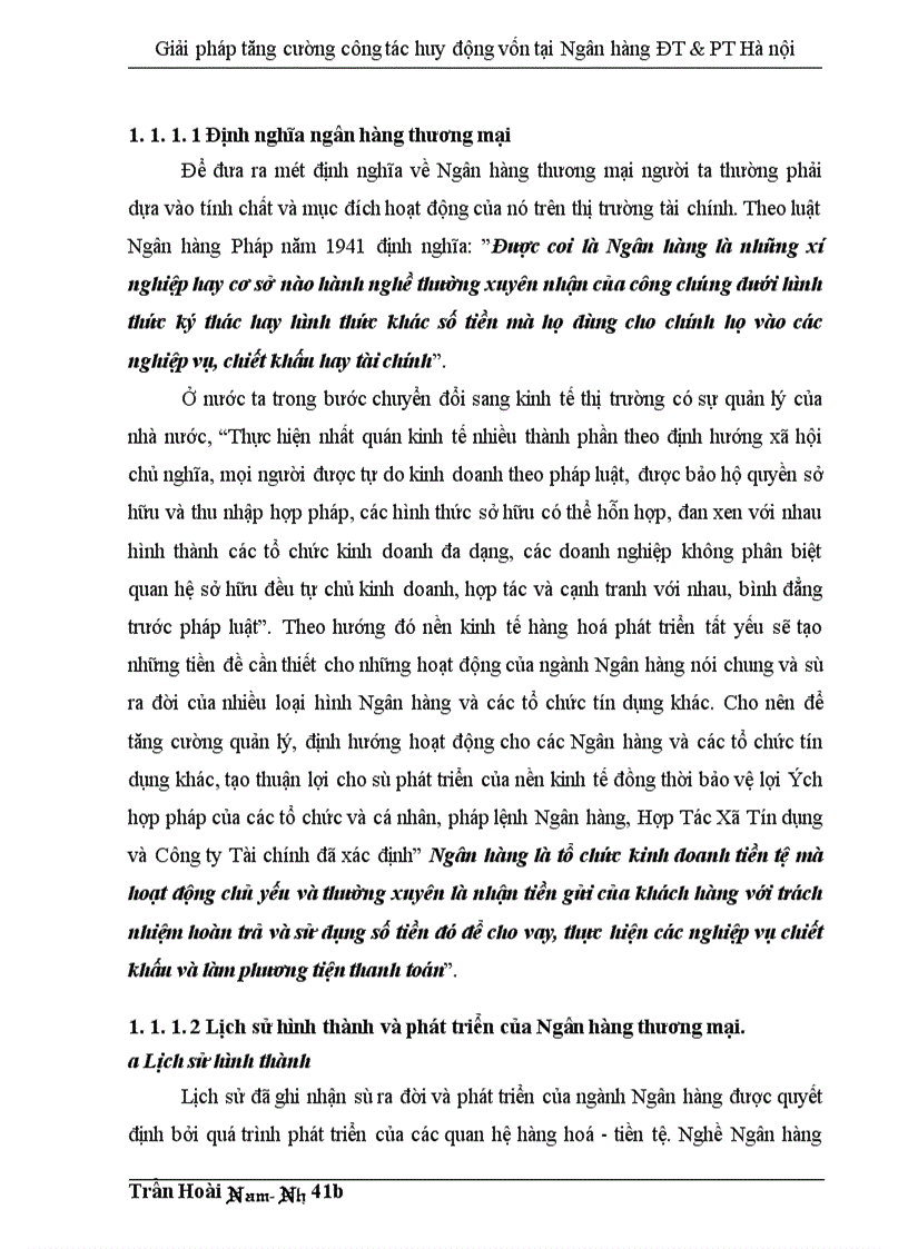 image for page Giải pháp tăng cường công tác huy động vốn tại Ngân hàng Đầu tư và Phát triển thành phố Hà nội 1