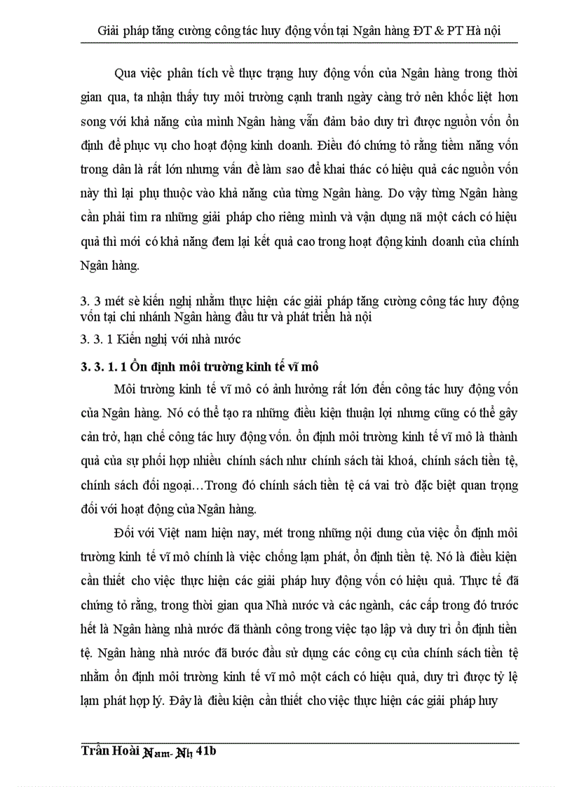 image for page Giải pháp tăng cường công tác huy động vốn tại Ngân hàng Đầu tư và Phát triển thành phố Hà nội 1