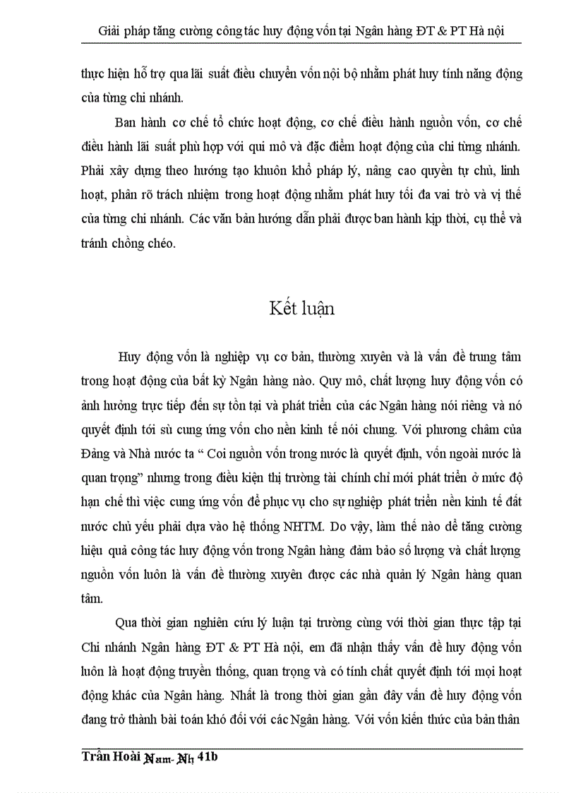 image for page Giải pháp tăng cường công tác huy động vốn tại Ngân hàng Đầu tư và Phát triển thành phố Hà nội 1