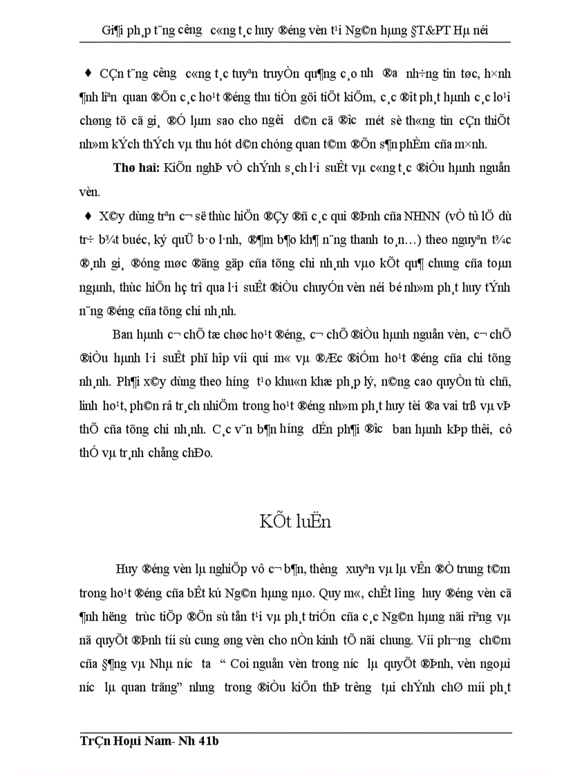 image for page Giải pháp tăng cường công tác huy động vốn tại Ngân hàng Đầu tư và Phát triển thành phố Hà nội 1