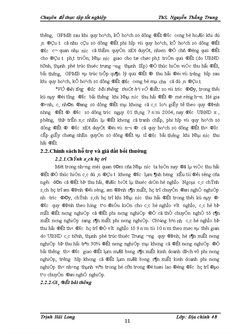 image for page Đánh giá thực trạng việc thực hiện chính sách bồi thường hỗ trợ tái định cư tại một số dự án thuộc quận Hoàng Mai thành phố Hà Nội