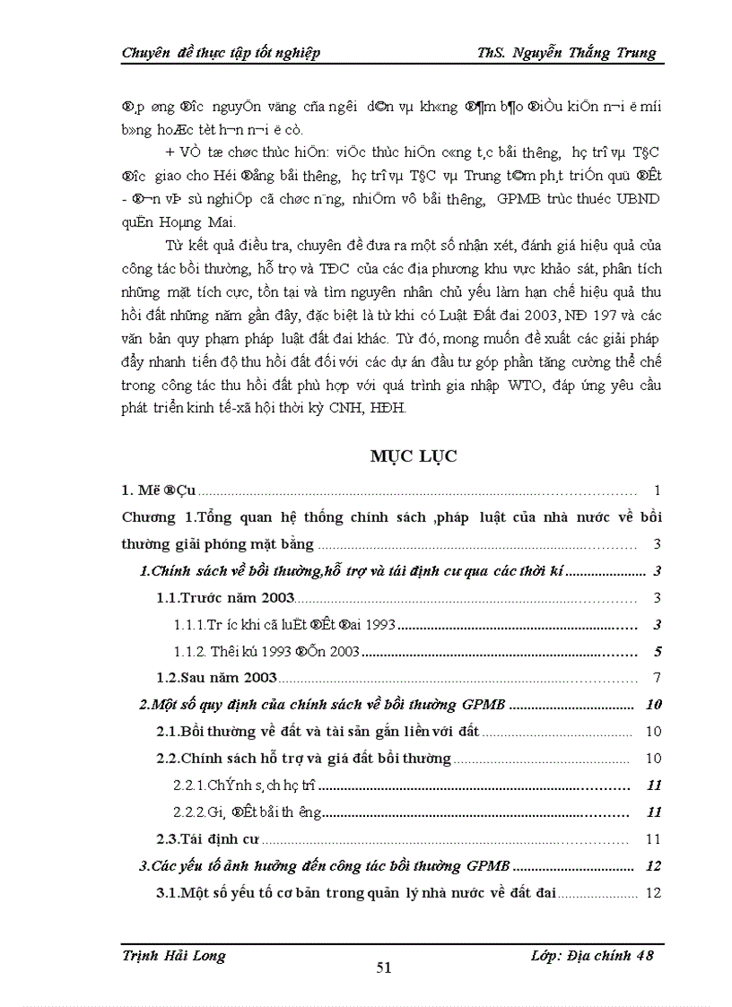 image for page Đánh giá thực trạng việc thực hiện chính sách bồi thường hỗ trợ tái định cư tại một số dự án thuộc quận Hoàng Mai thành phố Hà Nội
