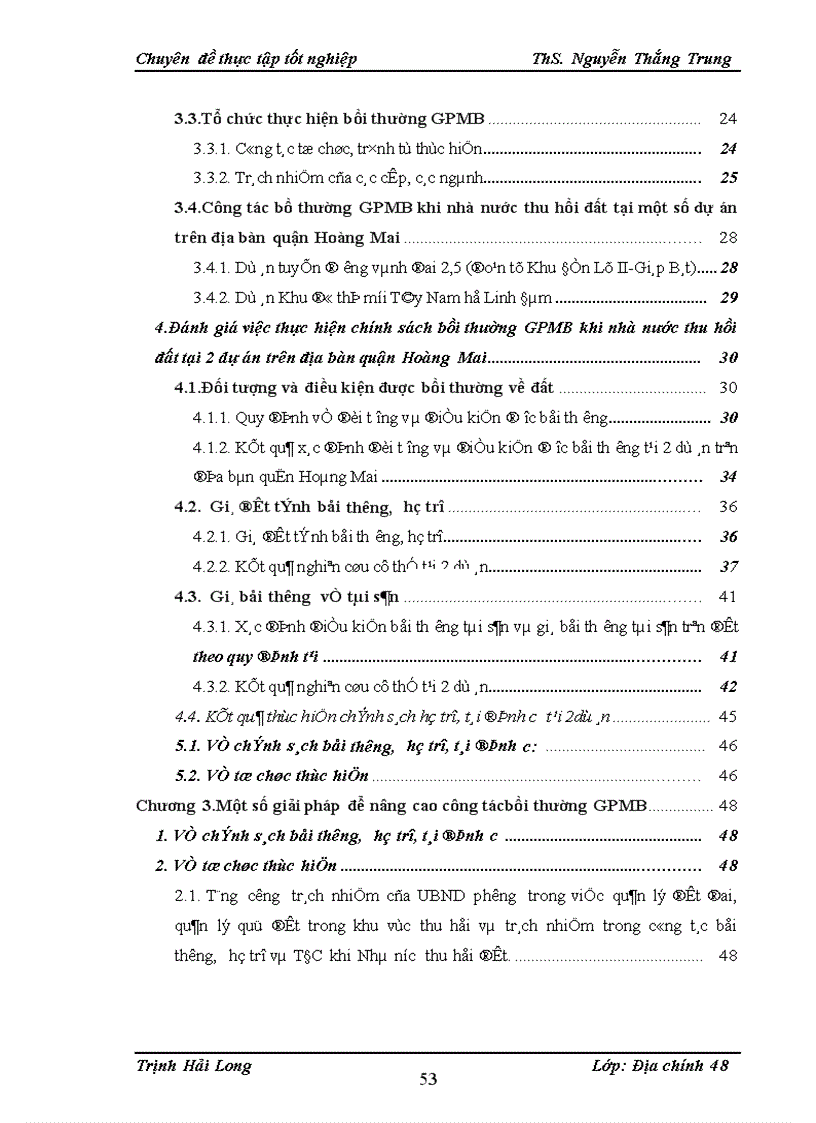 image for page Đánh giá thực trạng việc thực hiện chính sách bồi thường hỗ trợ tái định cư tại một số dự án thuộc quận Hoàng Mai thành phố Hà Nội