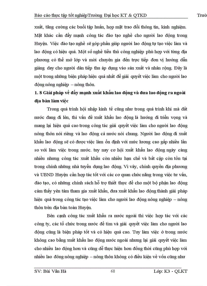 image for page Thực trạng và một số giải pháp về vấn đề giải quyết việc làm trong lĩnh vực Nông Nghiệp Nông Thôn của Huyện Thạch Thành tỉnh Thanh Hoá