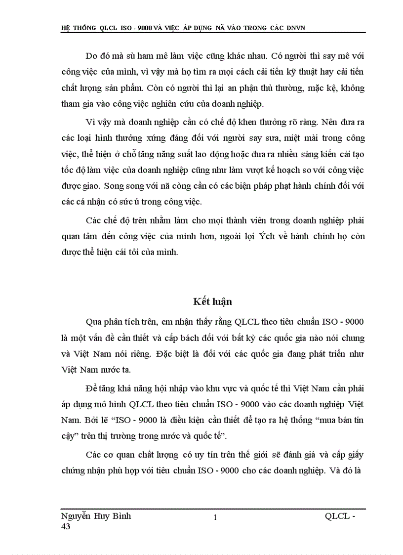 image for page Hệ thống qlcl iso và việc áp dụng nó vào trong các dnvn 1