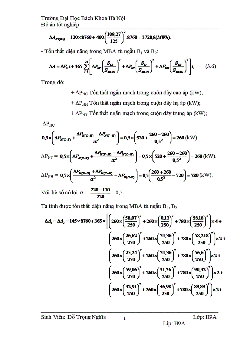 image for page Thiết kế phần điện nhà máy điện công suất 400MW