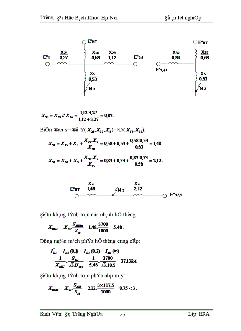 image for page Thiết kế phần điện nhà máy điện công suất 400MW