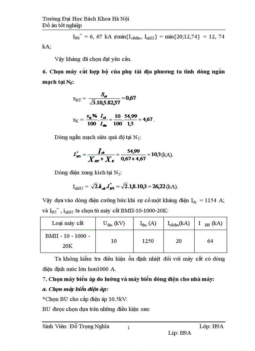 image for page Thiết kế phần điện nhà máy điện công suất 400MW