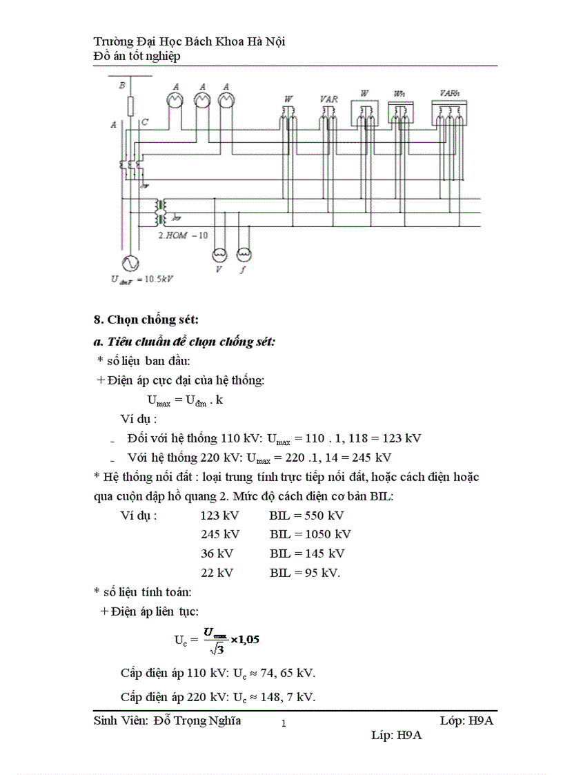 image for page Thiết kế phần điện nhà máy điện công suất 400MW