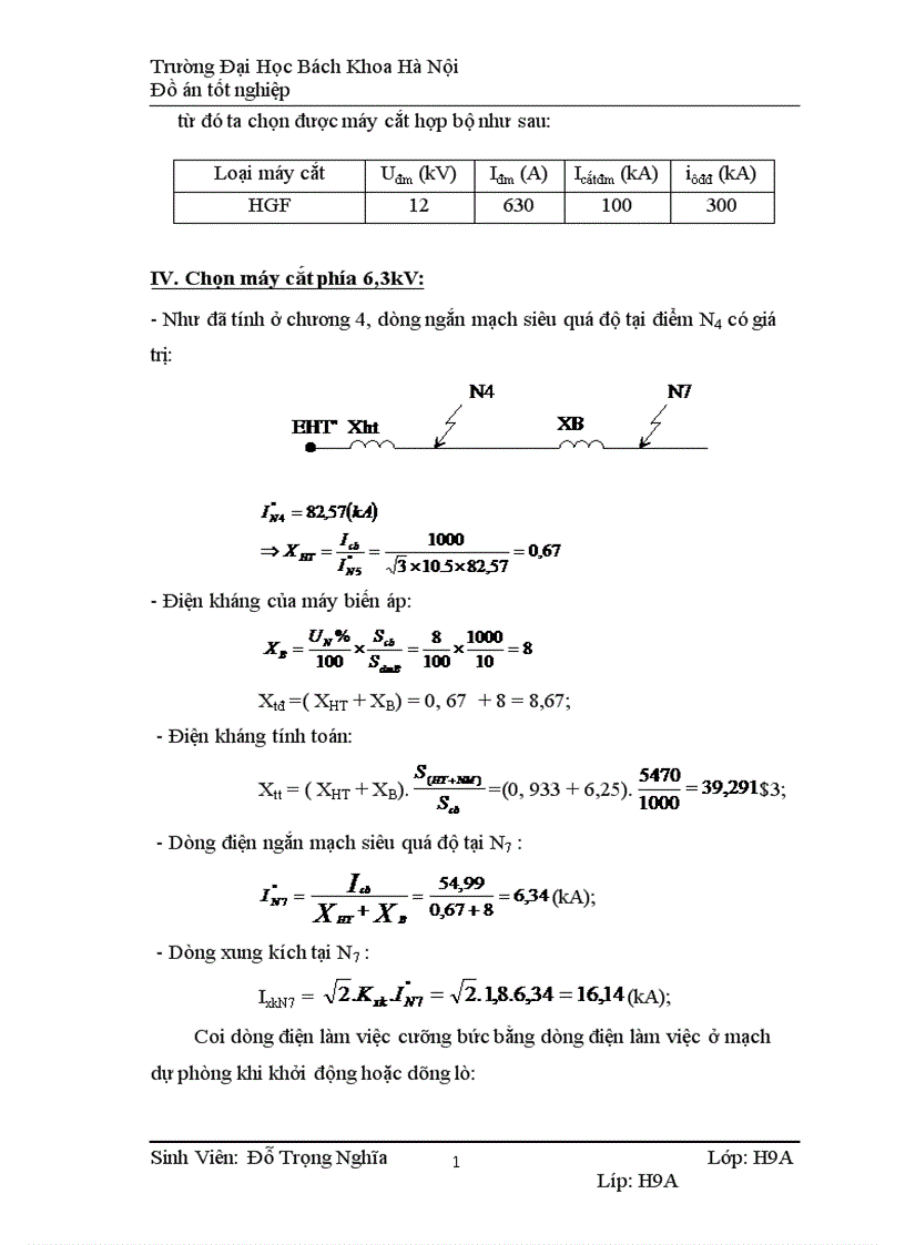 image for page Thiết kế phần điện nhà máy điện công suất 400MW