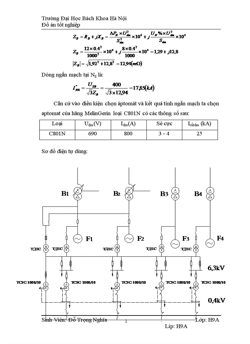 image for page Thiết kế phần điện nhà máy điện công suất 400MW