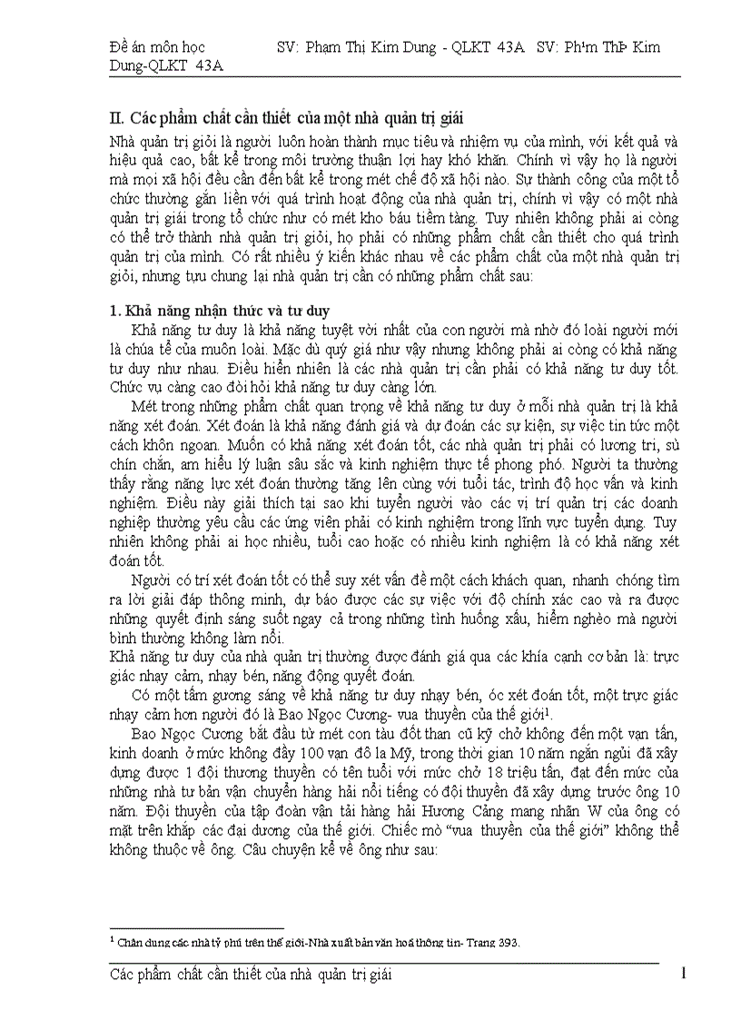 image for page Các phẩm chất cần thiết của nhà quản trị giỏi 1