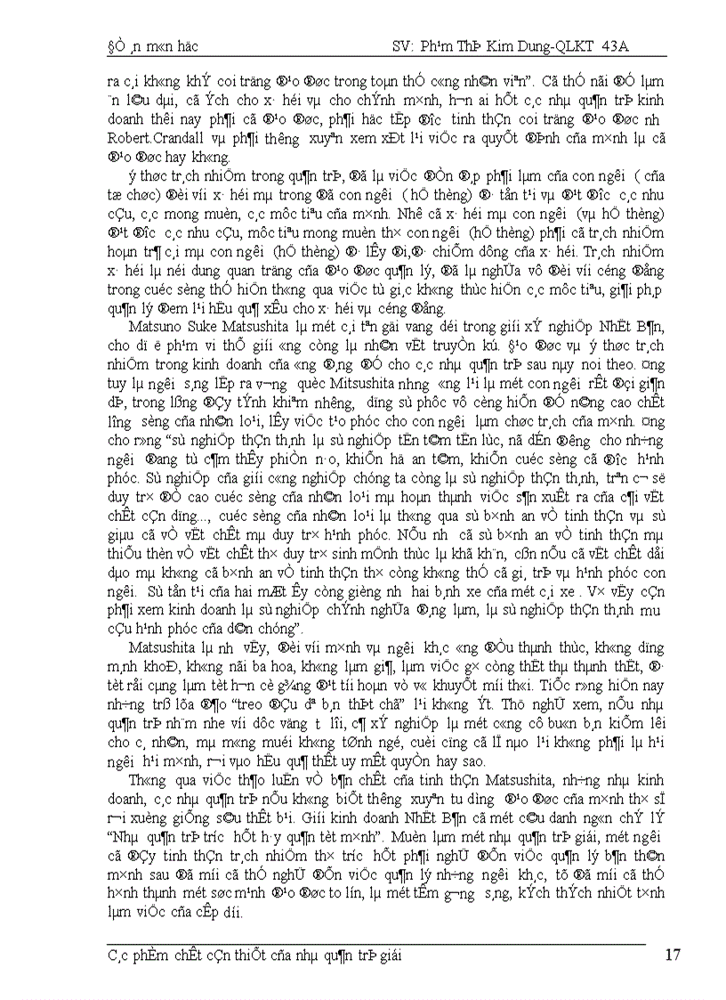 image for page Các phẩm chất cần thiết của nhà quản trị giỏi 1