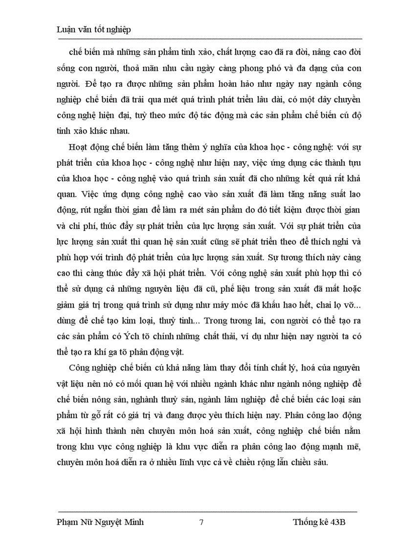 image for page Vận dụng một số phương pháp thống kê phân tích kết quả sản xuất kinh doanh của ngành Công nghiệp Chế biến Việt Nam thời kỳ 1997 2004