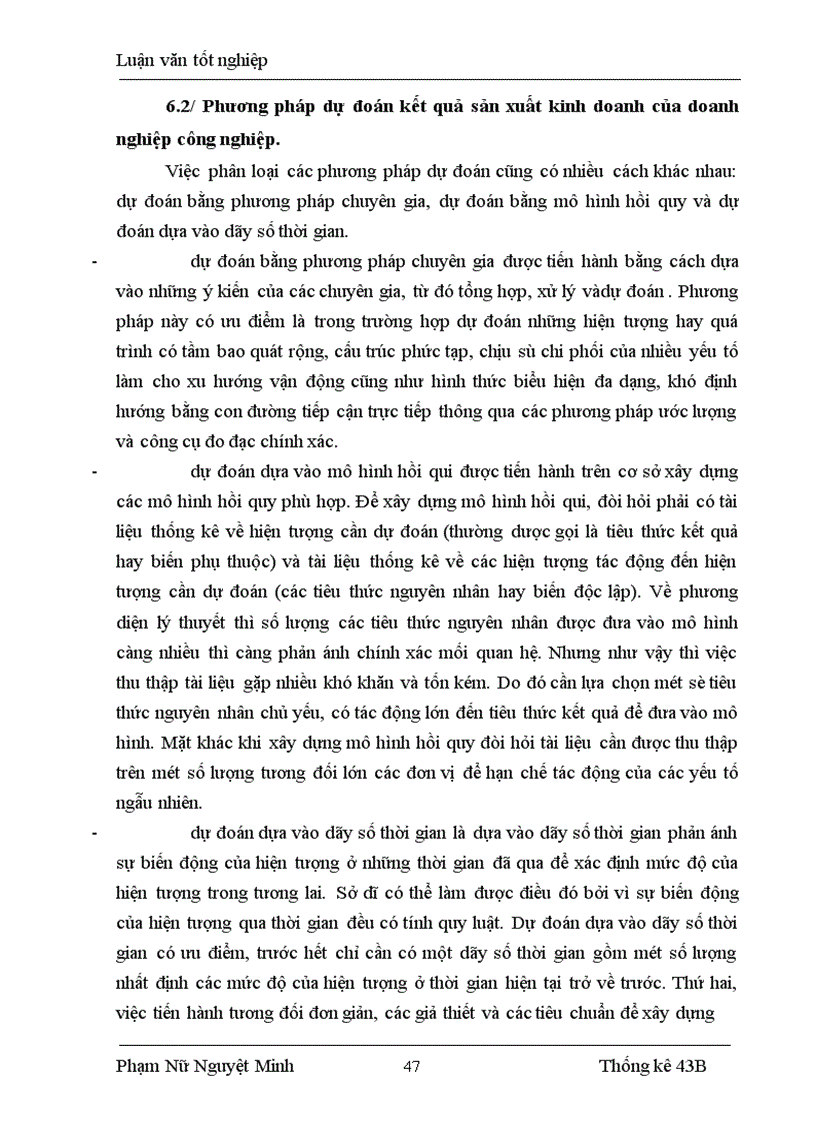 image for page Vận dụng một số phương pháp thống kê phân tích kết quả sản xuất kinh doanh của ngành Công nghiệp Chế biến Việt Nam thời kỳ 1997 2004