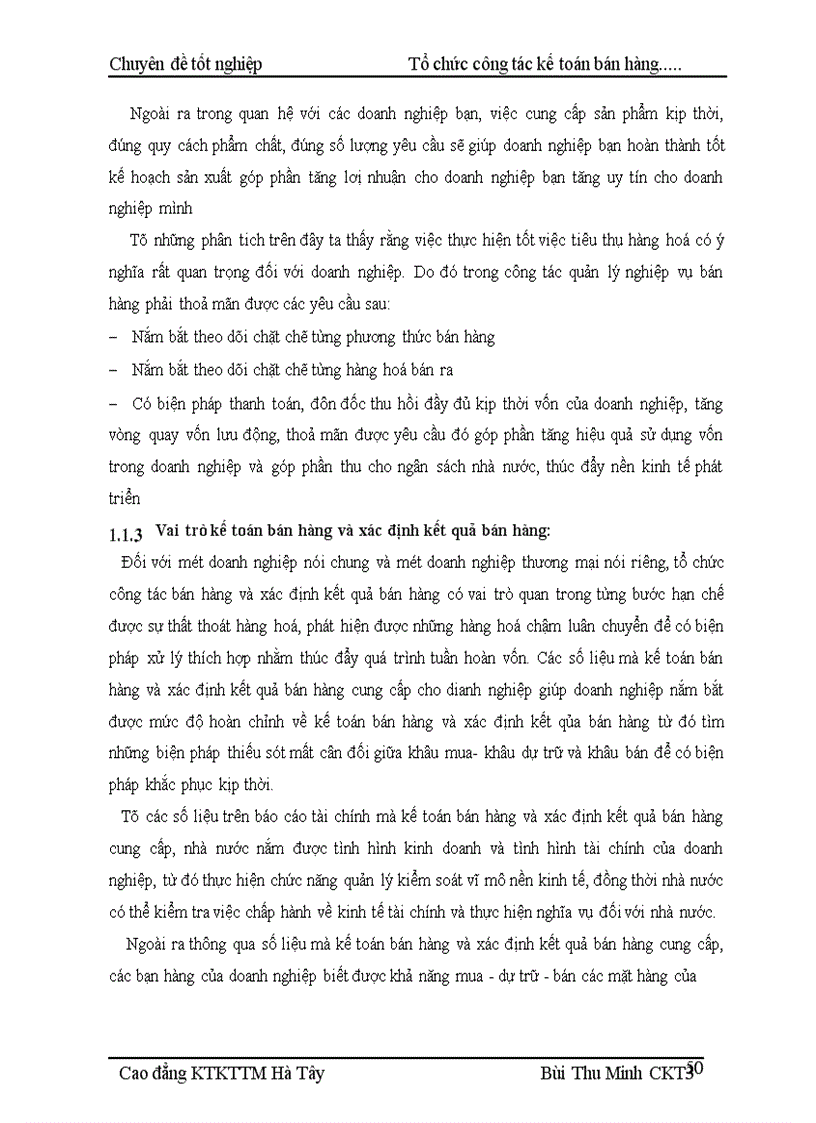 image for page Tổ chức kế toán bán hàng và xác định kết quả bán hàng tại Cửa hàng kinh doanh chiếu sáng đóng ngắt thuộc công ty vật liệu điện và dụng cụ cơ khí 1