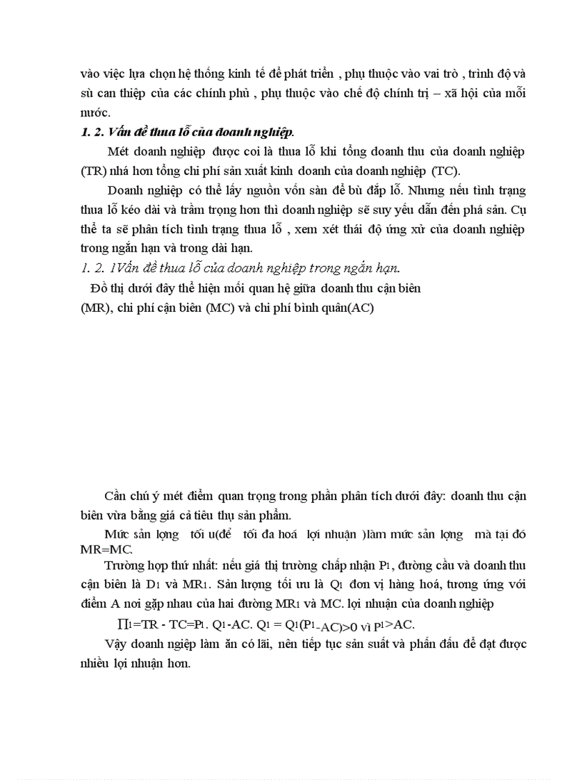 image for page Giải pháp kinh tế cho các doanh nghiệp làm ăn thua lỗ 1