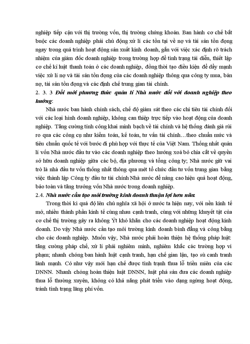 image for page Giải pháp kinh tế cho các doanh nghiệp làm ăn thua lỗ 1