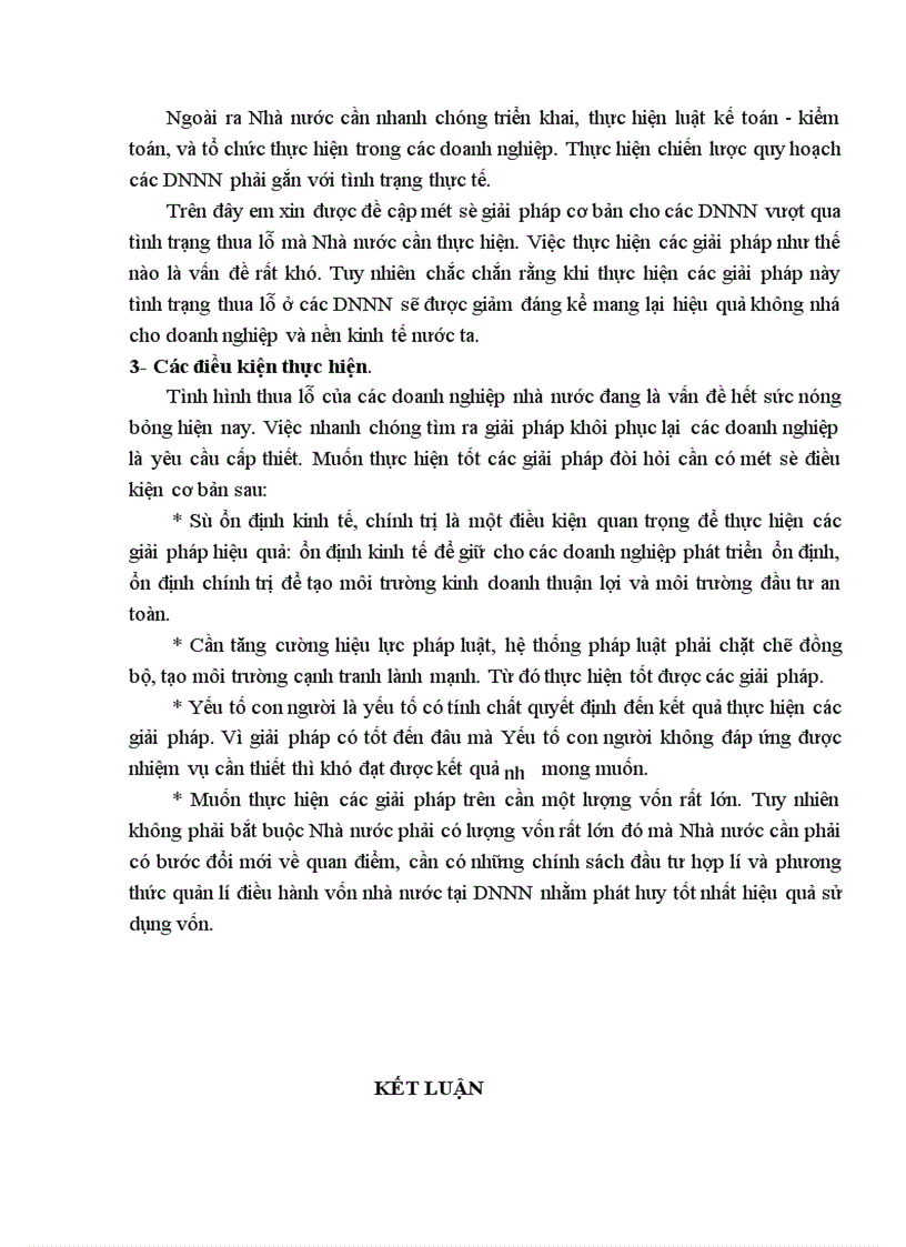 image for page Giải pháp kinh tế cho các doanh nghiệp làm ăn thua lỗ 1