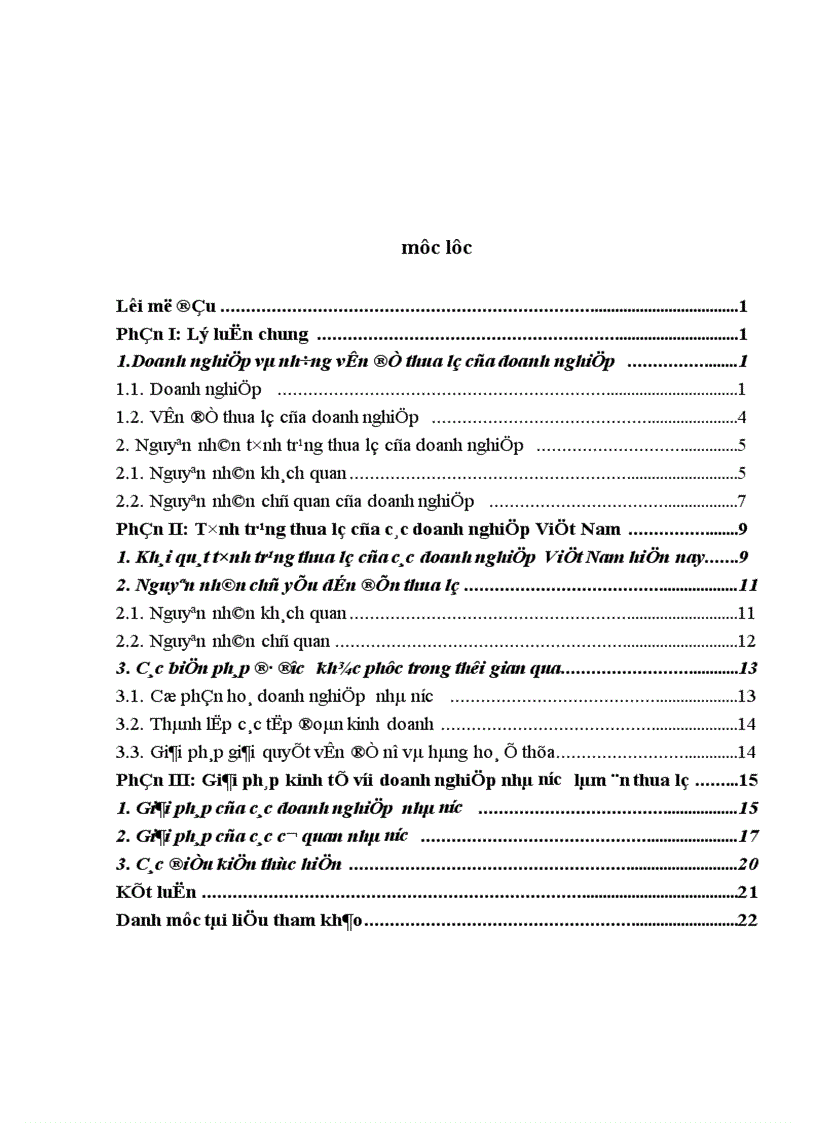 image for page Giải pháp kinh tế cho các doanh nghiệp làm ăn thua lỗ 1