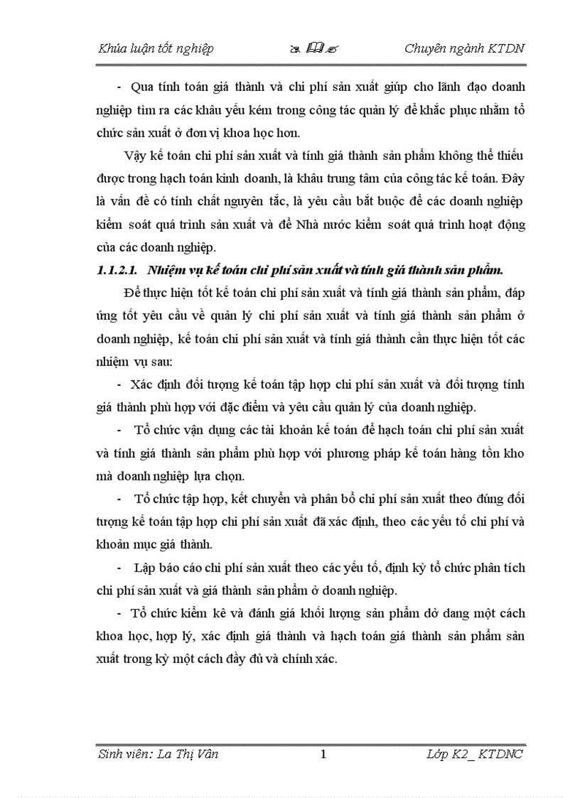 image for page Tình hình tổ chức công tác kế toán tập hợp chi phí sản xuất và tính giá thành sản phẩm ở Công ty cổ phần Cơ khí