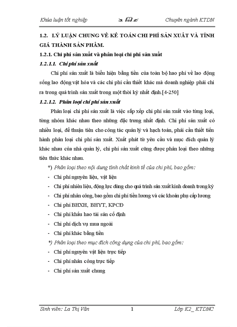 image for page Tình hình tổ chức công tác kế toán tập hợp chi phí sản xuất và tính giá thành sản phẩm ở Công ty cổ phần Cơ khí