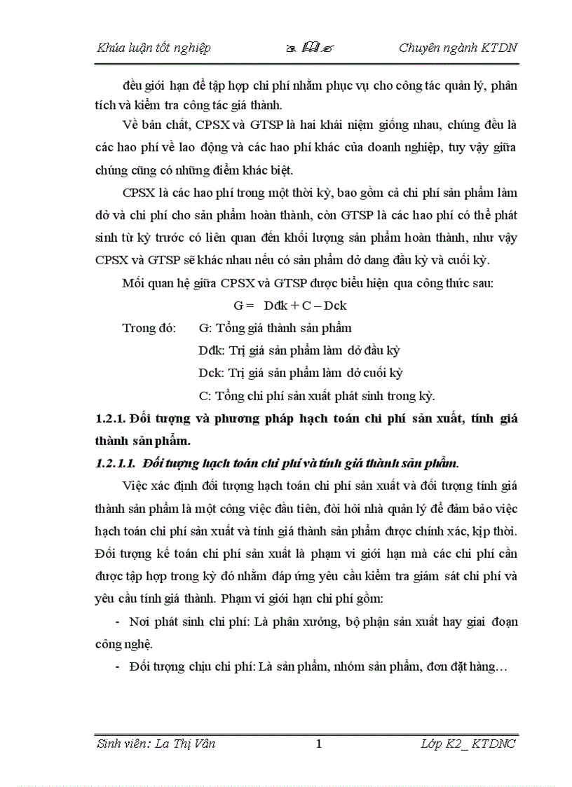 image for page Tình hình tổ chức công tác kế toán tập hợp chi phí sản xuất và tính giá thành sản phẩm ở Công ty cổ phần Cơ khí