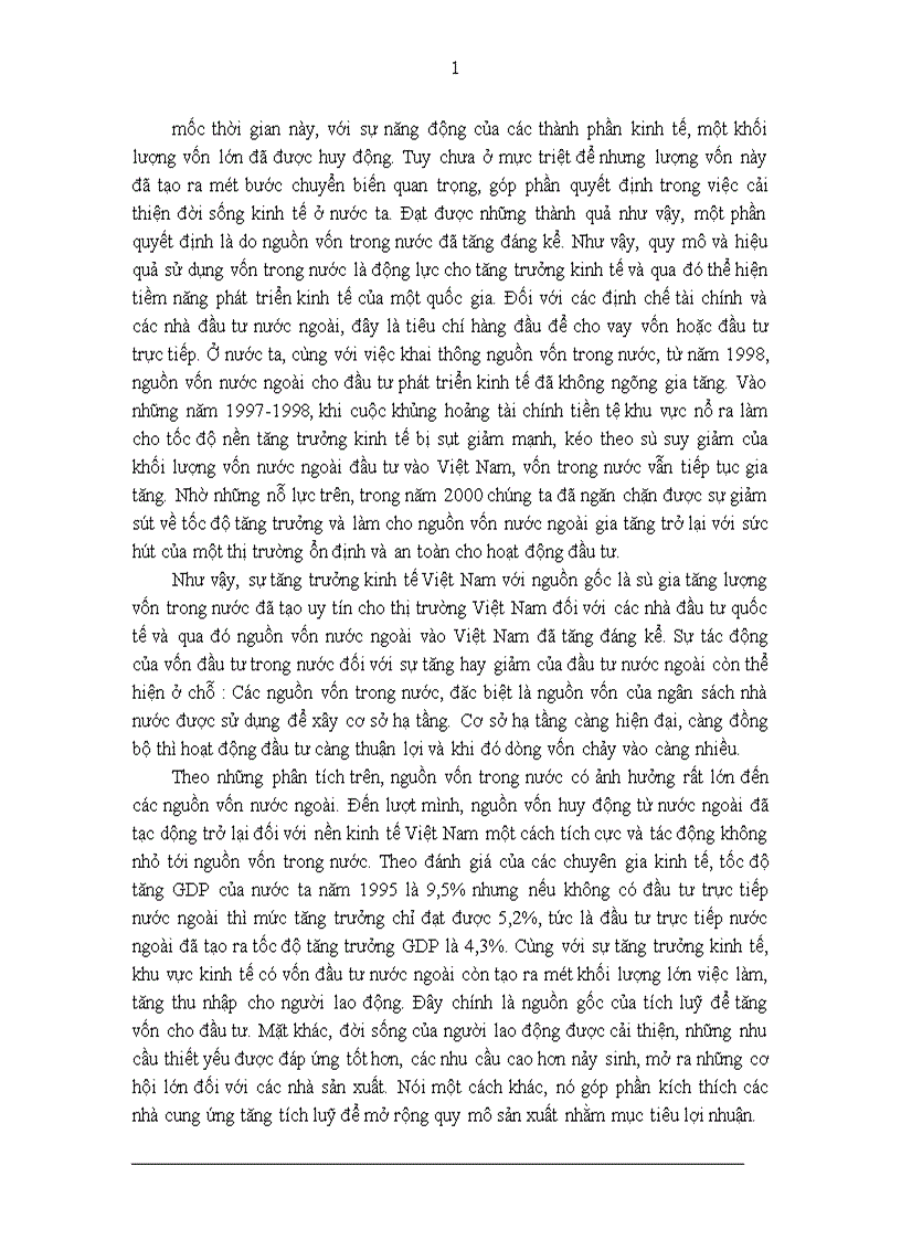 image for page Tình hình huy động vốn đầu tư phát triển ở Việt Nam 1