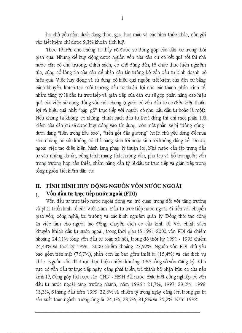 image for page Tình hình huy động vốn đầu tư phát triển ở Việt Nam 1