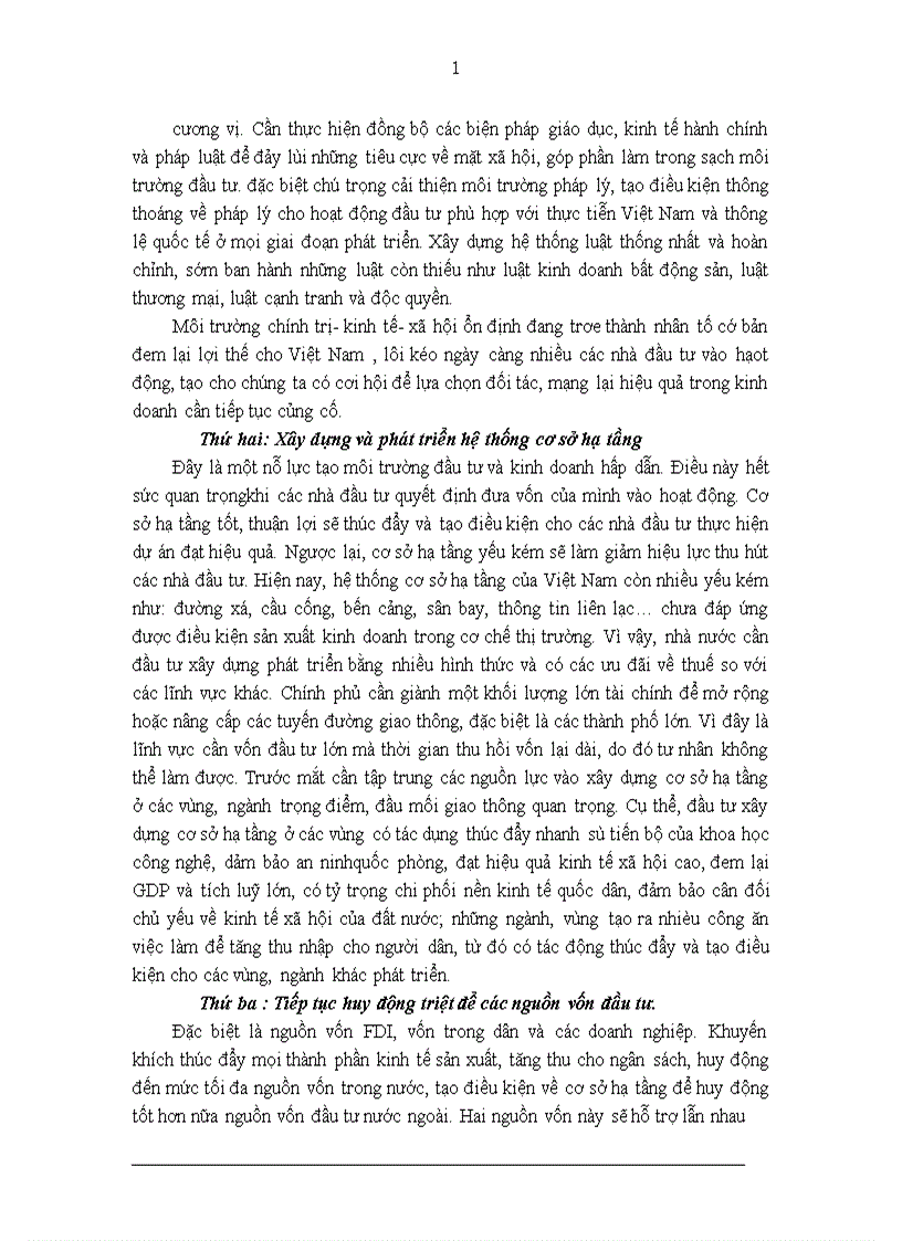 image for page Tình hình huy động vốn đầu tư phát triển ở Việt Nam 1