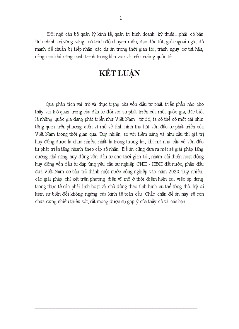 image for page Tình hình huy động vốn đầu tư phát triển ở Việt Nam 1