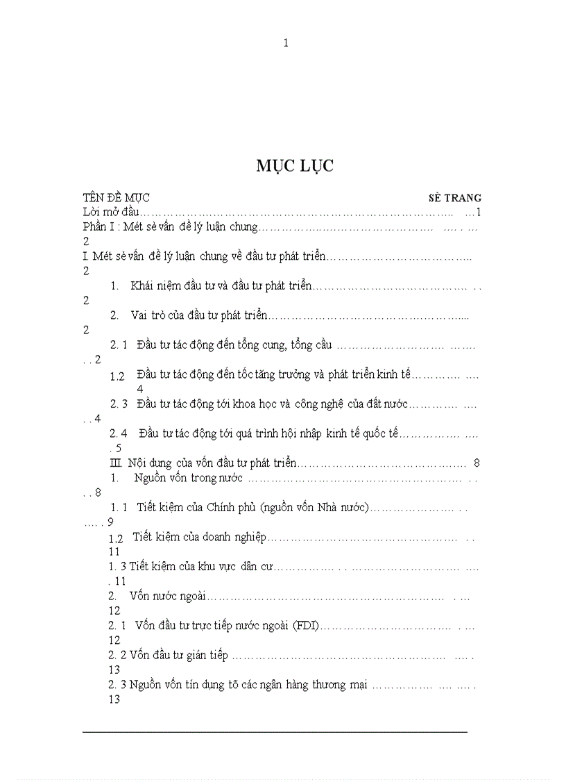 image for page Tình hình huy động vốn đầu tư phát triển ở Việt Nam 1