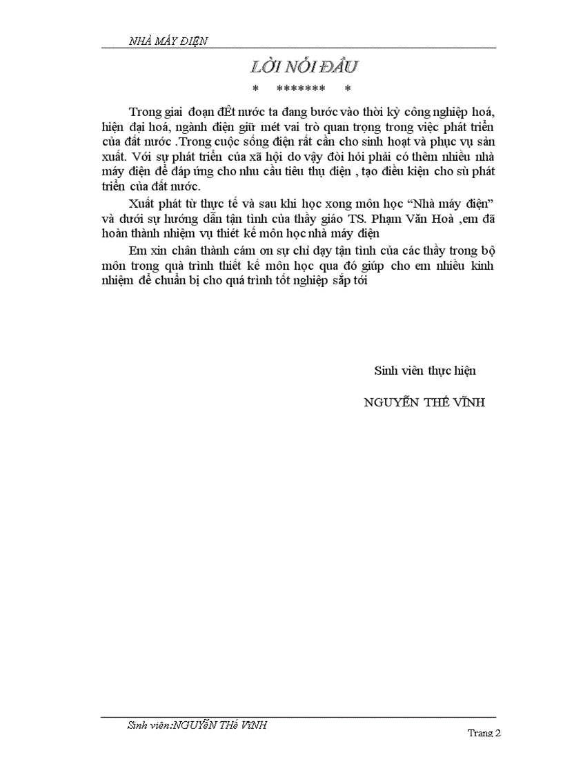 image for page Chọn sơ đồ và thiết bị điện cho tự dùng