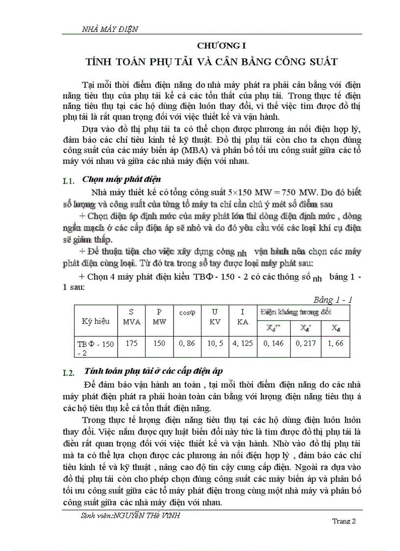 image for page Chọn sơ đồ và thiết bị điện cho tự dùng