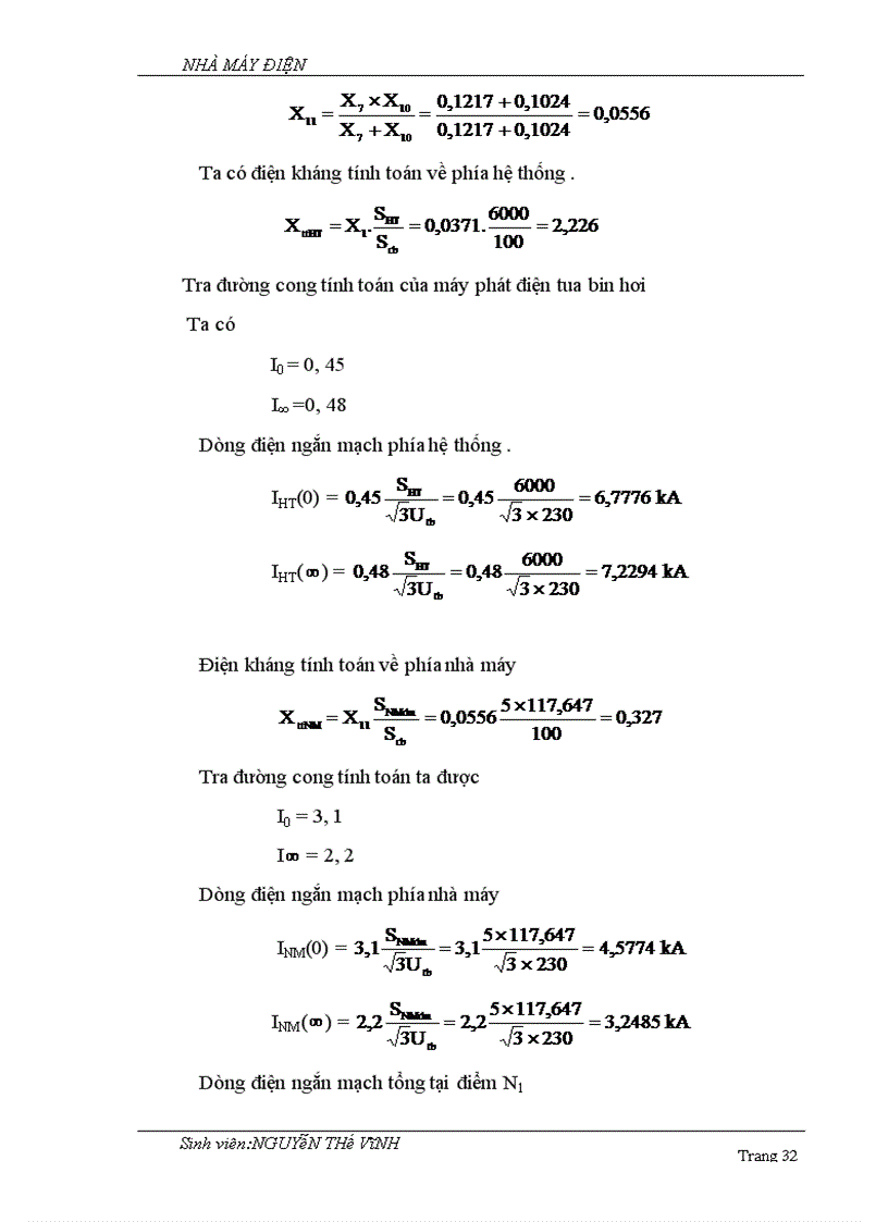 image for page Chọn sơ đồ và thiết bị điện cho tự dùng