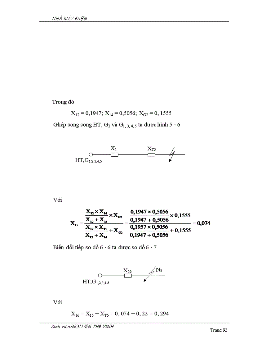 image for page Chọn sơ đồ và thiết bị điện cho tự dùng