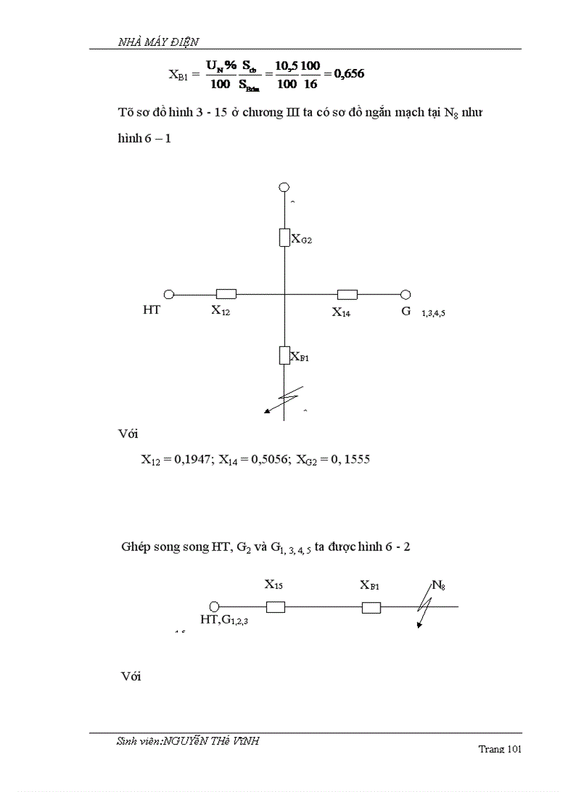 image for page Chọn sơ đồ và thiết bị điện cho tự dùng